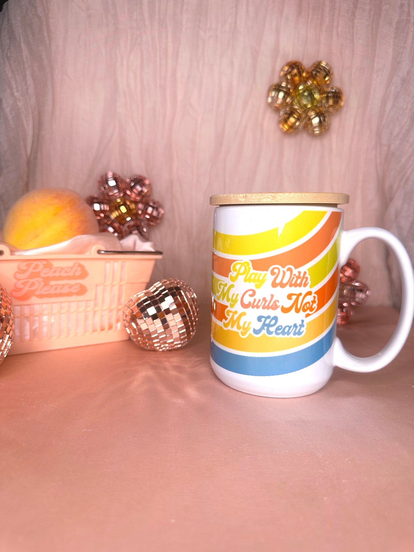 PLAY WITH MY CURLS MUG