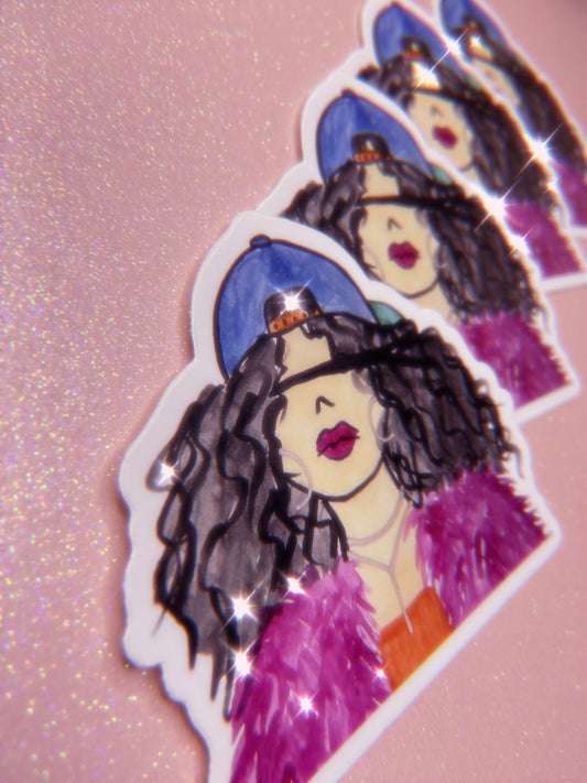 THAT PEACH STICKER