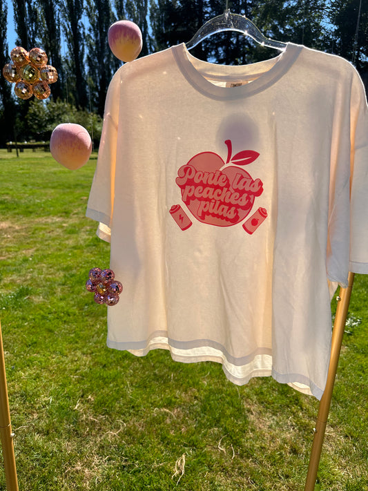 Ponte las peaches pilas tee