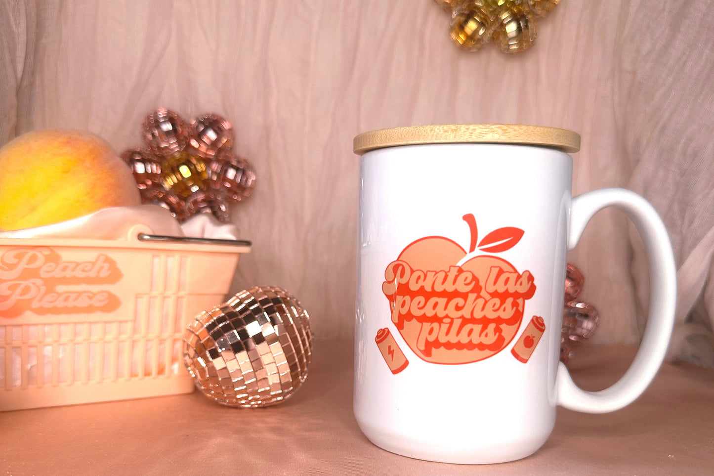 PONTE LAS PEACHES PILAS MUG